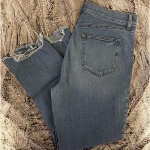 selling SIZE 14 jeans from Loft, high rise flare